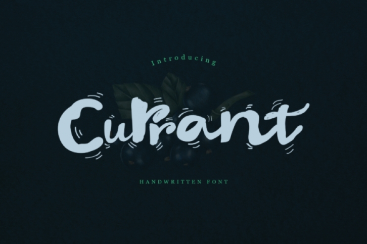 Currant Font Download