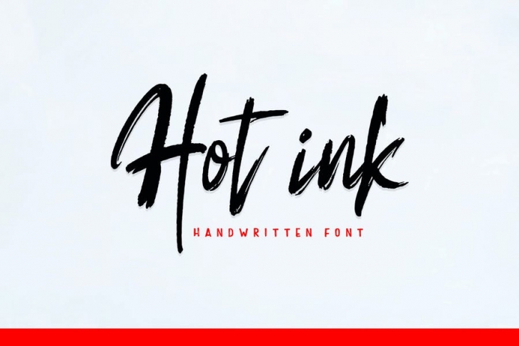 Hot ink Font Download