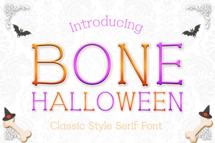 Bone Halloween Font Download
