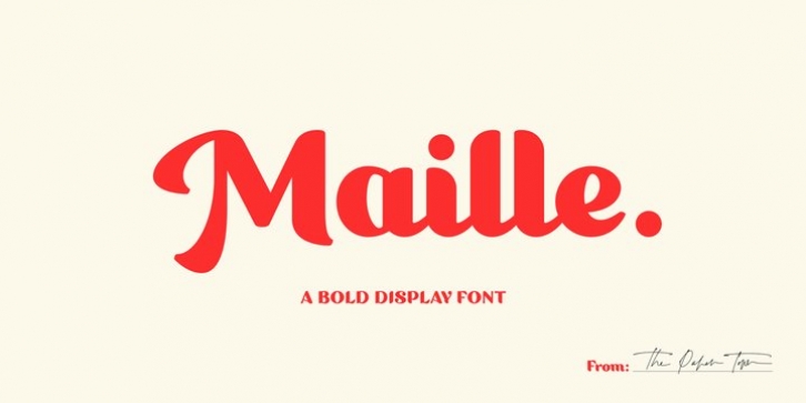 Maille Font Download