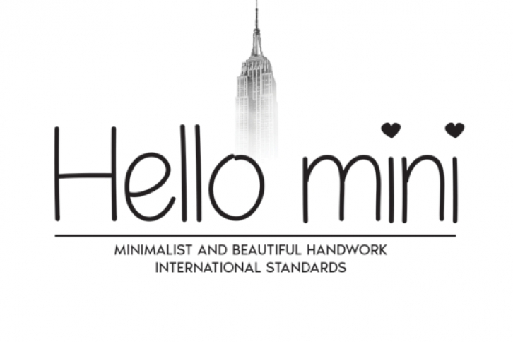 Hello Mini Font Download