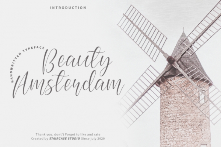 Beauty Amsterdam Font Download