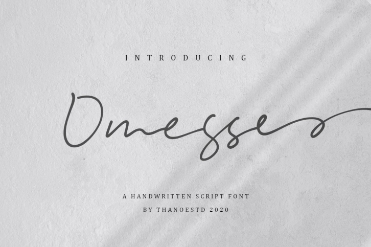 Omesse Font Download
