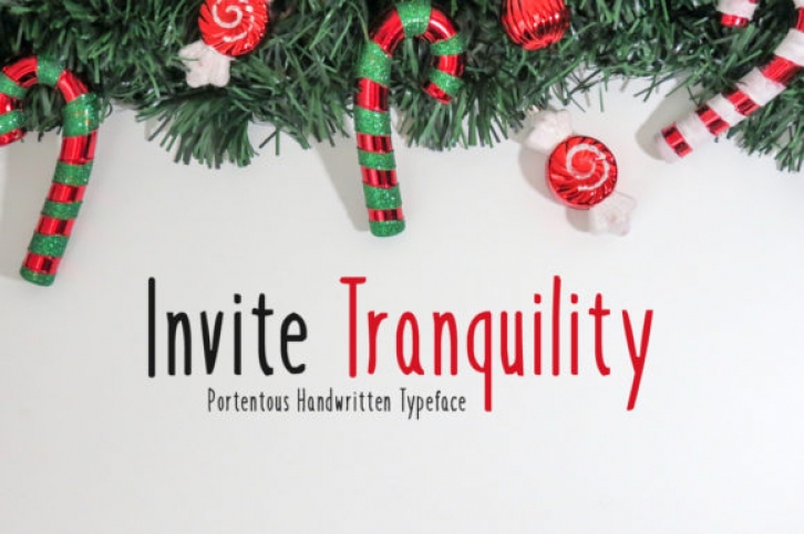 Invite Tranquility Font Download