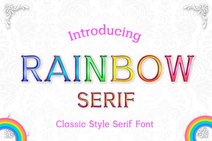 Rainbow Serif Font Download
