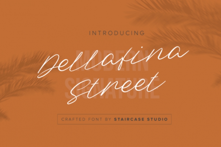 Dellafina Street Font Download