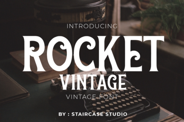 Rocket Vintage Font Download