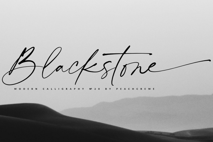 Blackstone// Casual Chic SALE! Font Download