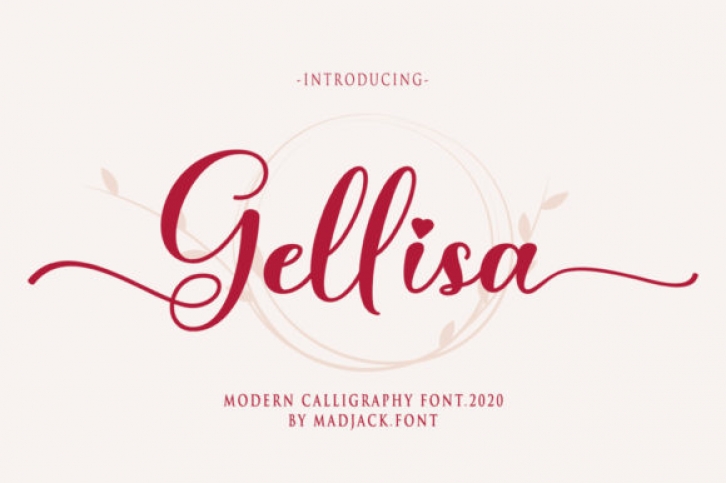 Gellisa Font Download