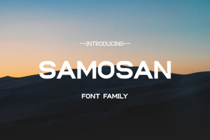 Samosan Font Download