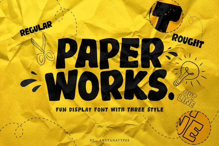 Paper Works Font Download