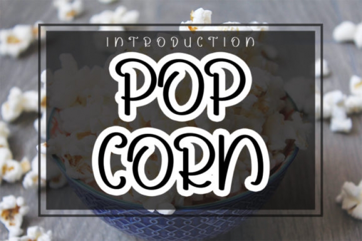 Pop Corn Font Download