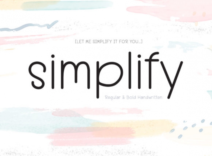 Simplify Font Download