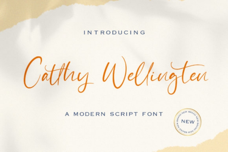 Catthy Wellingten Font Download