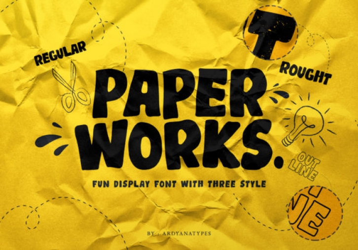 Paper Works Font Download