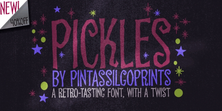 Pickles Font Download