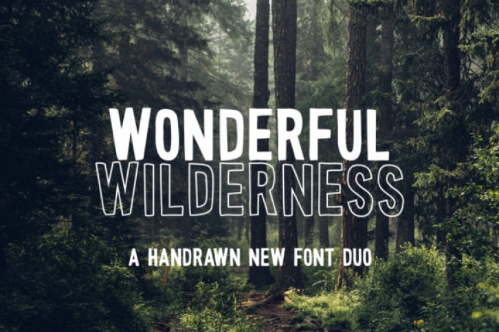 Wonderful Wilderness Font Download