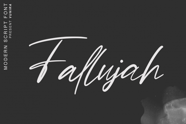 Fallujah | Modern Script Font Font Download