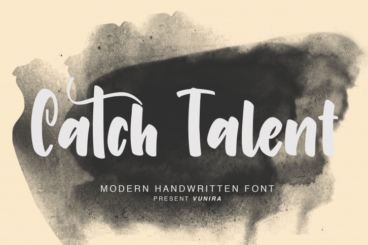 Catch Talent | Modern Handwritten Font Font Download