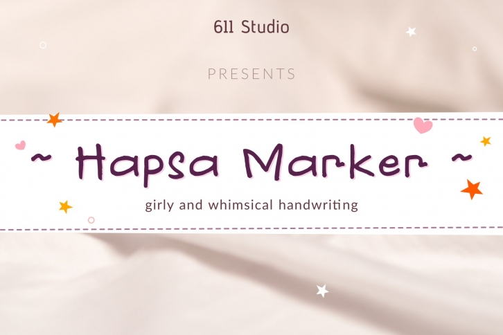 Hapsa marker Font Download