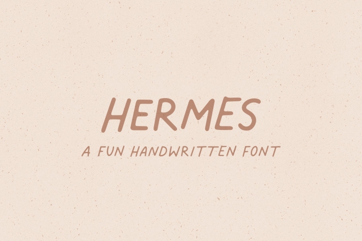 Hermes  A Fun Handwritten Font Font Download