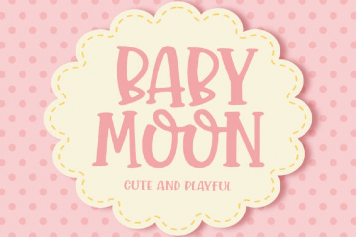 Baby Moon Font Download