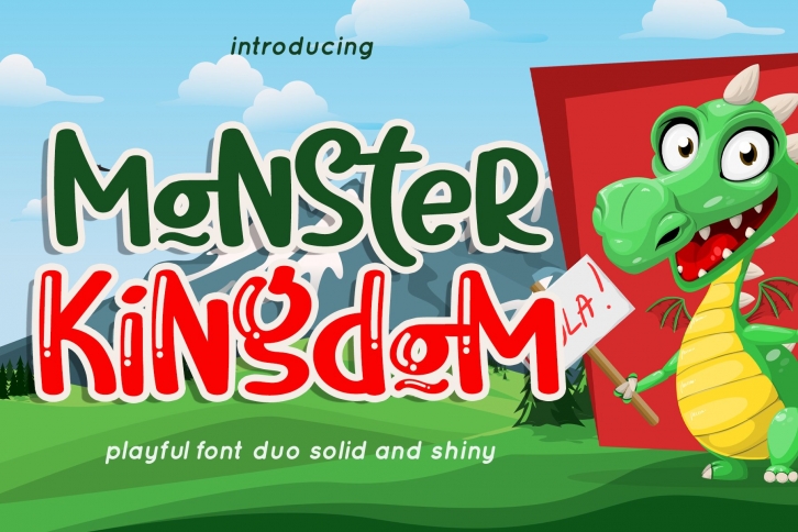 Monster Kingdom Font Download