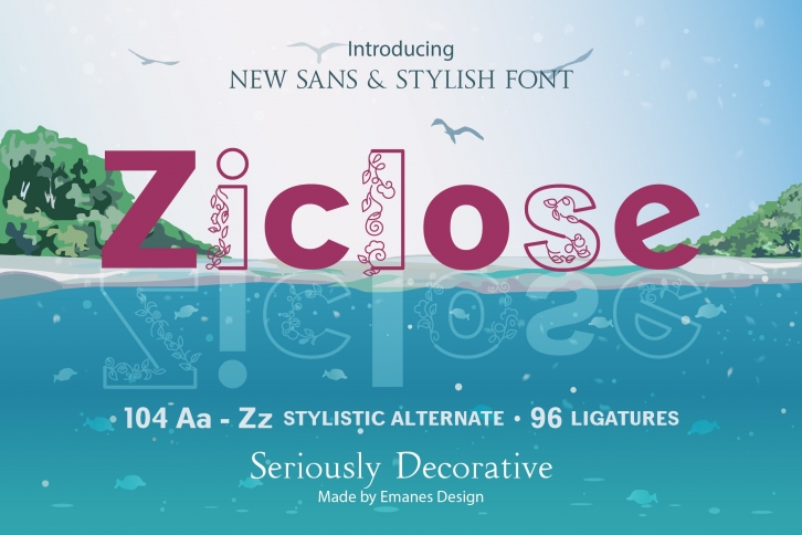Ziclose Font Font Download