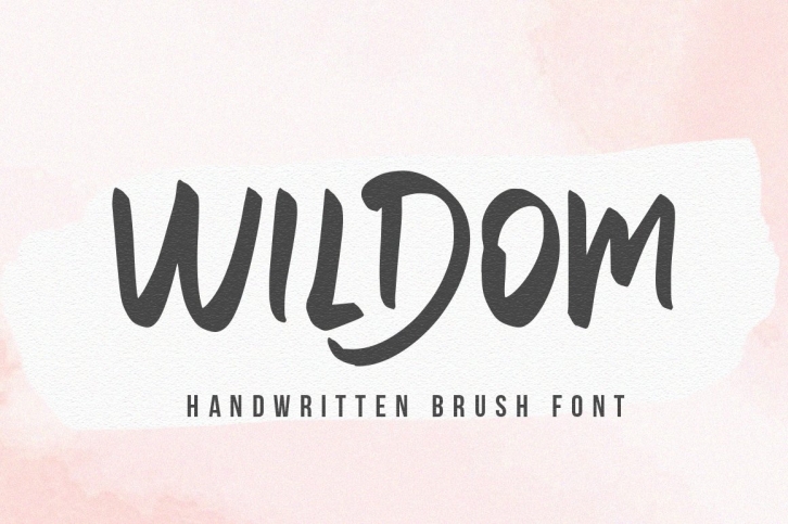 Willdom - Brush Font Font Download