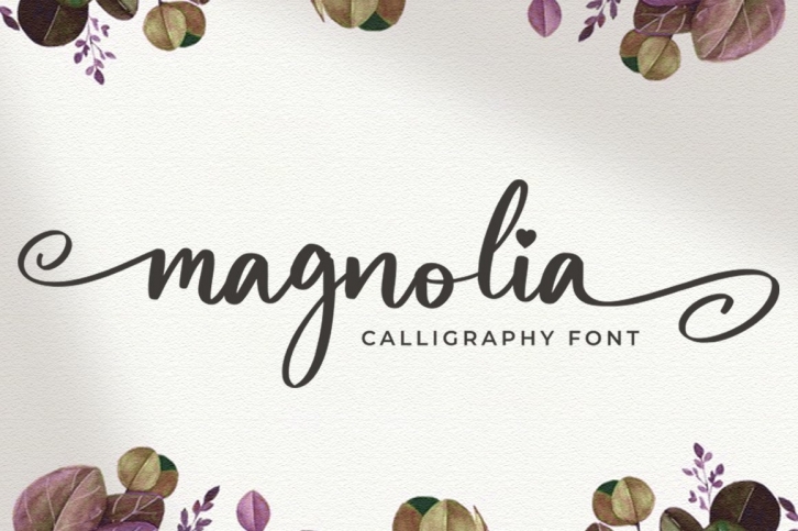 Magnolia Script Font Font Download