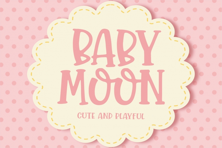 Baby Moon Font Download