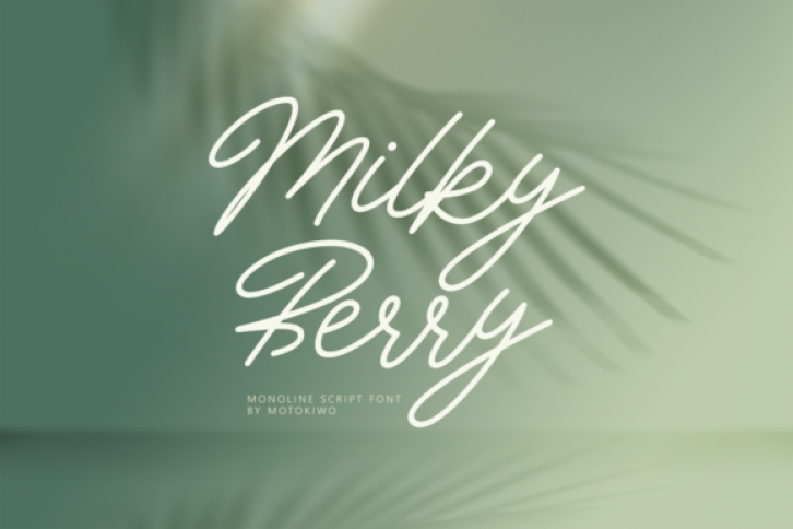Milky Berry Font Download