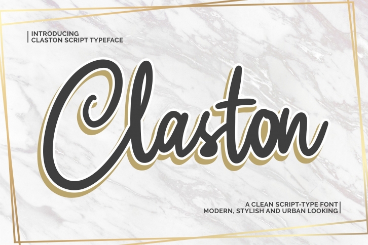 Claston Script Font Download