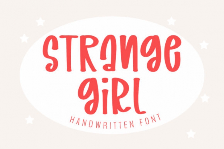 Strange Girl Font Download