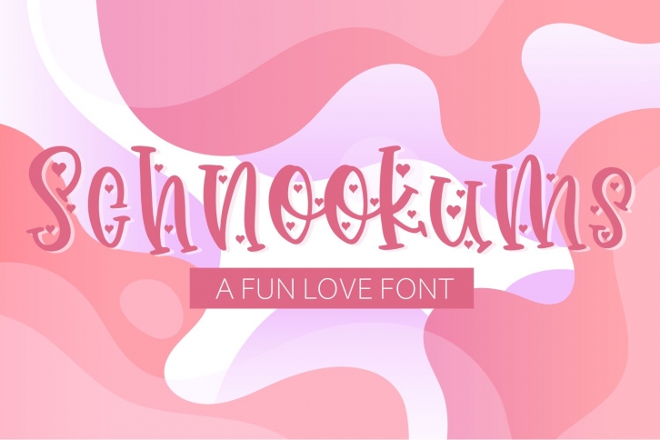Schnookums A Fun Love Font Font Download