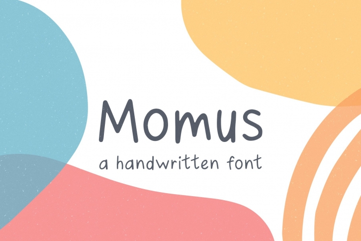 Momus  A Handwritten Font Font Download