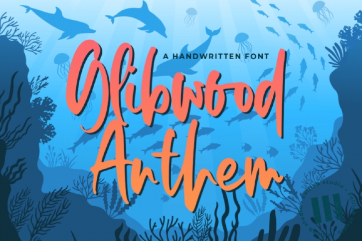 Glibwood Anthem Font Download