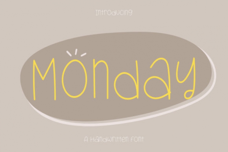 Monday Font Download