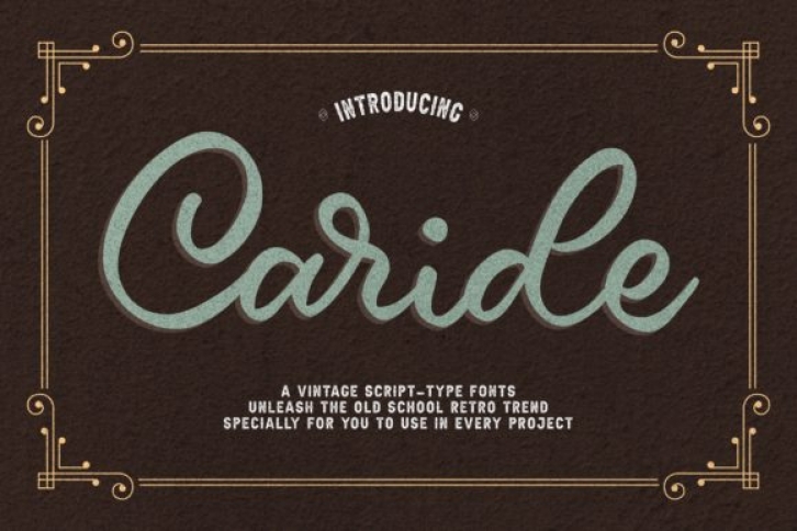Caride Font Download