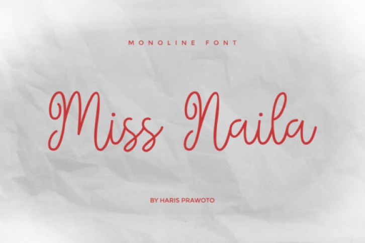 Miss Naila Font Download