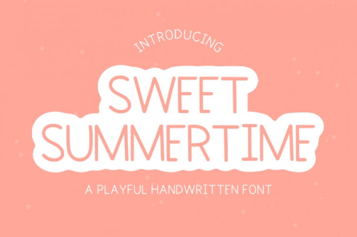 Sweet Summertime Font Download