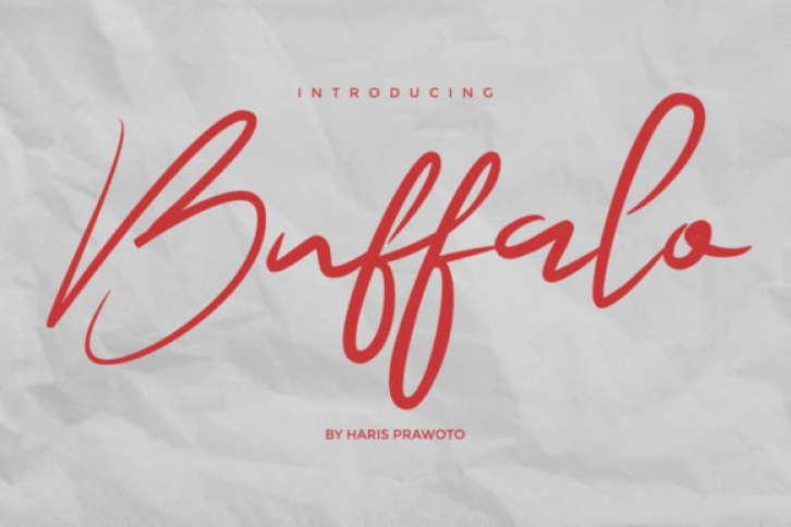 Buffalo Font Download
