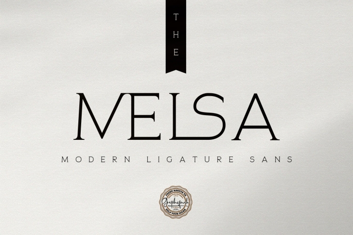 The Melsa - Modern Ligature Sans Font Download