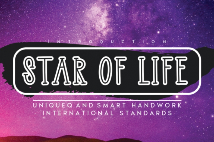 Star of Life Font Download