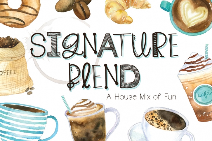 Signature Blend Font Download