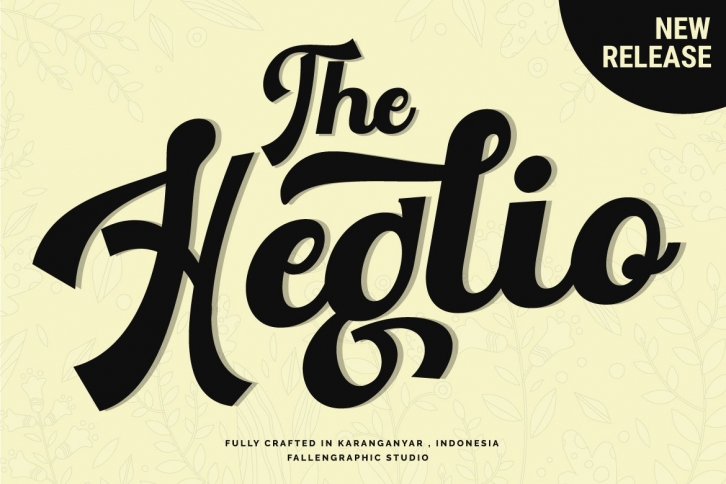 The Heglio Font Download