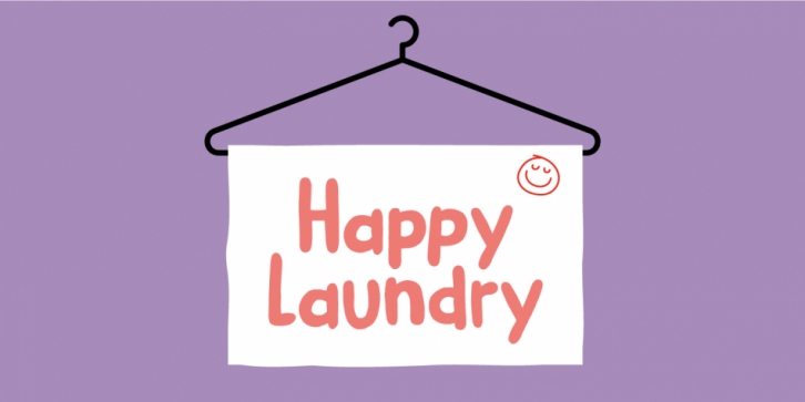 Happy Laundry Font Download