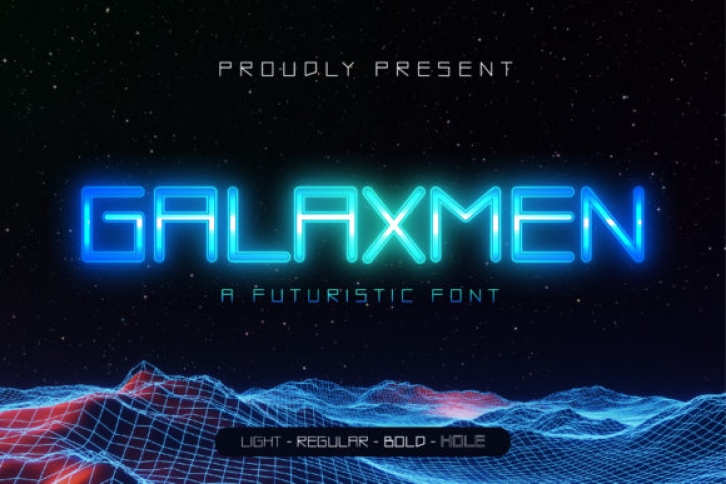 Galaxmen Font Download