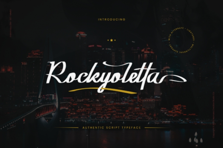 Rockyoletta Font Download