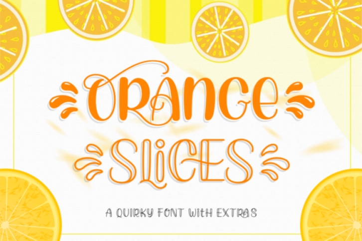 Orange Slices Font Download